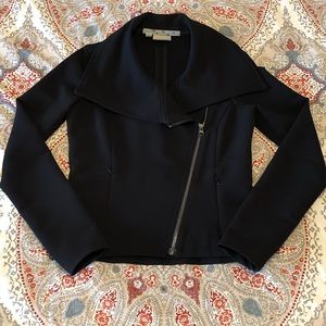 Athleta XXS Black Motorcycle Jacket